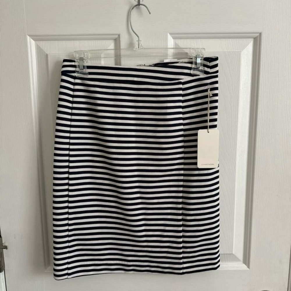 Striped Mini Skirt M